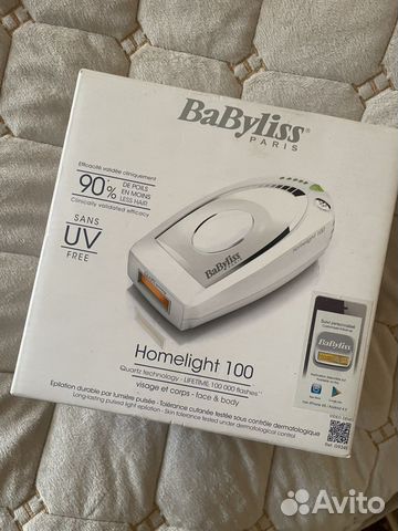 Фотоэпилятор Babyliss homelight 100