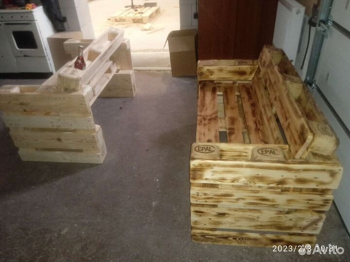 Мебель из поддонов