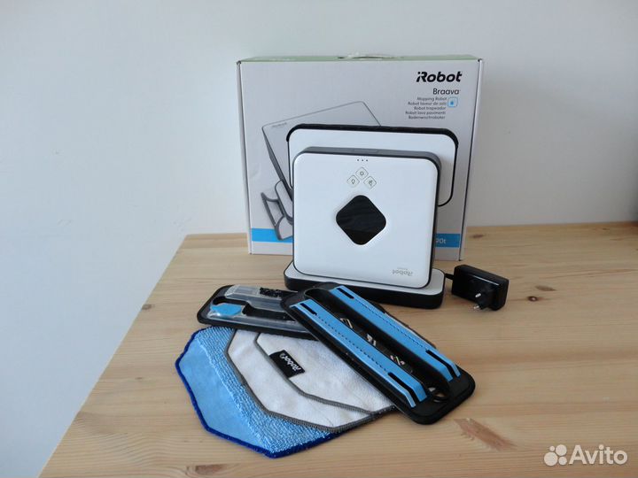 Робот полотер поломой iRobot Braava 390T