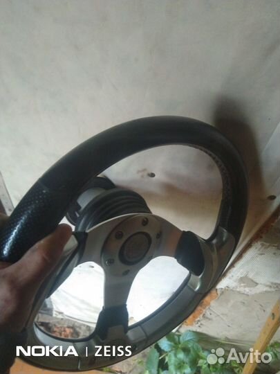 Спортивный руль на ваз