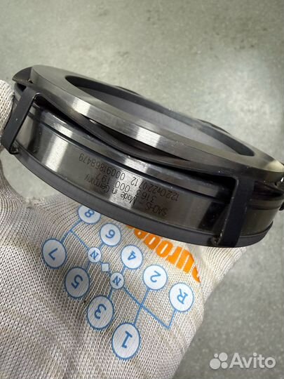 3163000197 подшипник упорный traxon