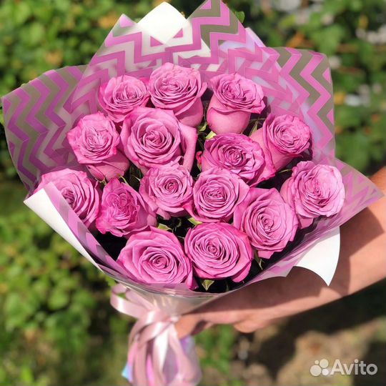 Цветы розы букет