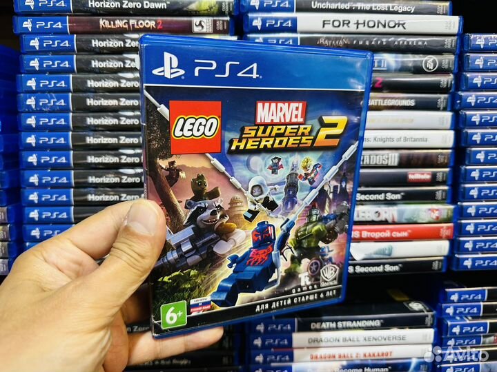 Lego super heroes 2 диск ps 4