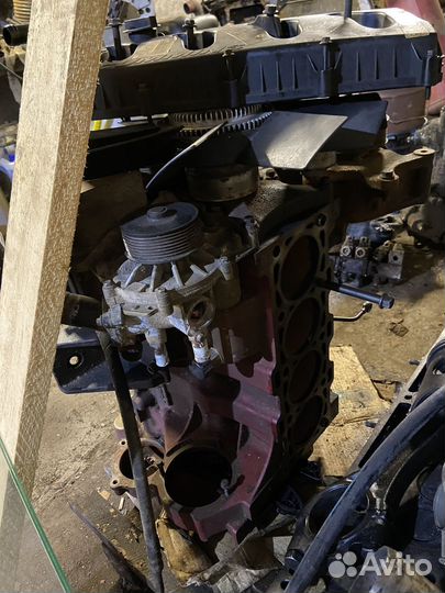 Cummins 2.8 ISF блок двигателя и коленвал
