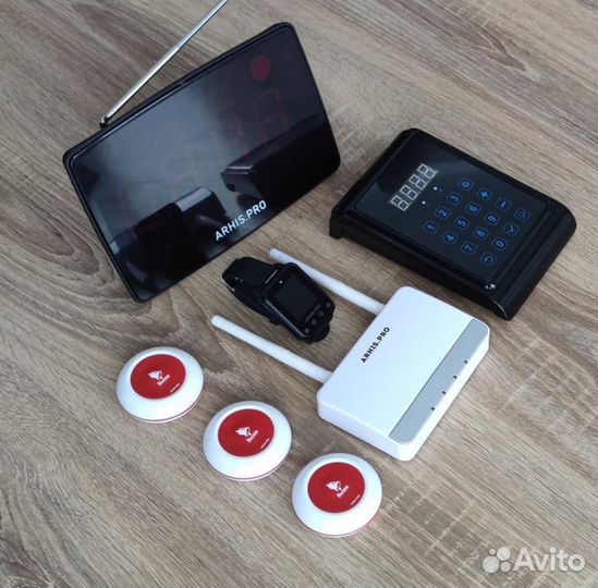 Система вызова персонала беспроводная - комплект