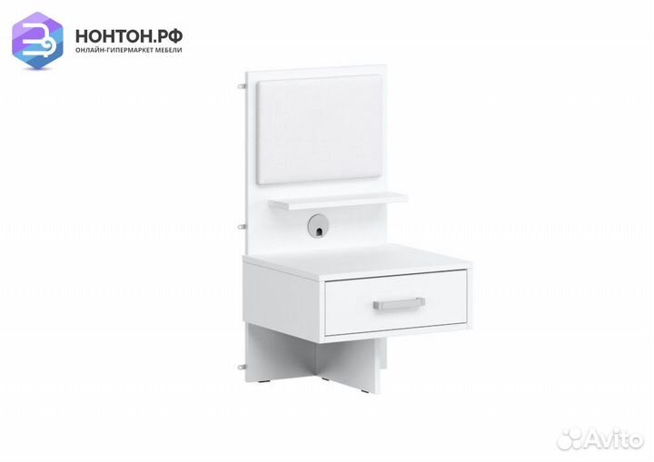 Тумба прикроватная эва белая
