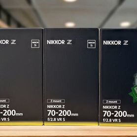 Nikon Nikkor Z 70-200mm f/2.8 VR S Новый