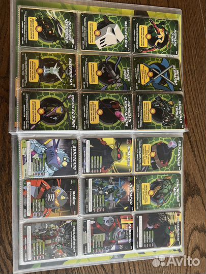 Альбом с карточками Ниндзя