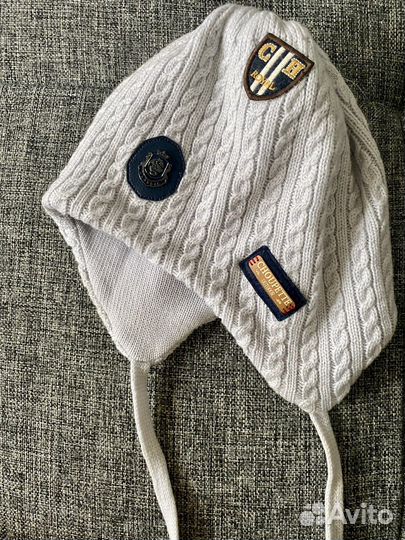 Шапка для мальчика демисезонная 48