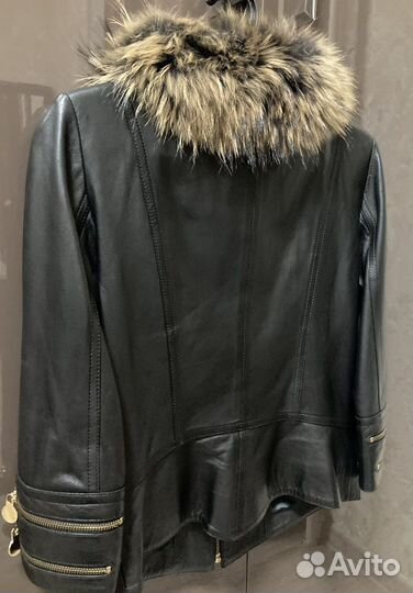 Куртка кожаная женская