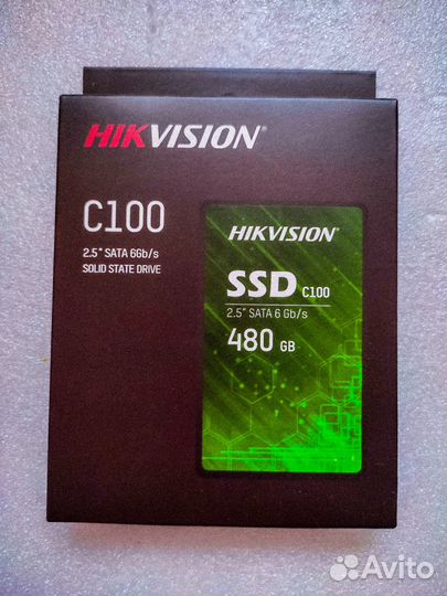 NEW Новый SSD Диск Накопитель Hikvision C100 480gb