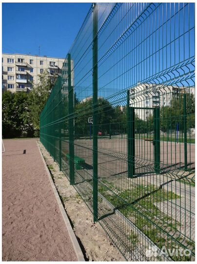 Забор 3Д сетка, 3D панель, секция ограждения