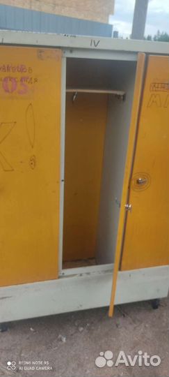 Шкафы металлические в раздевалку