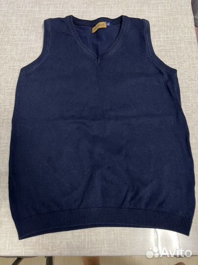 Жилет школьный для мальчика р.128