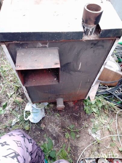 Твердотопливный котел и газовый