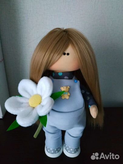 Интерьерная кукла Тильда ручной работы