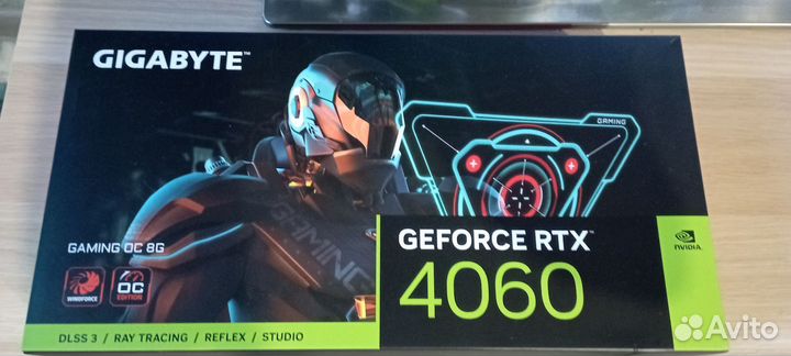 Видеокарта gigabyte GeForce RTX 4060