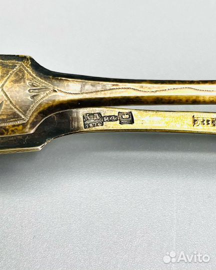 Щипцы для сахара серебро 84 проба