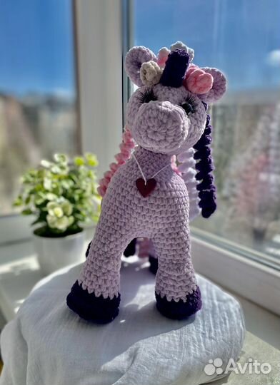 Мягкая игрушка единорог