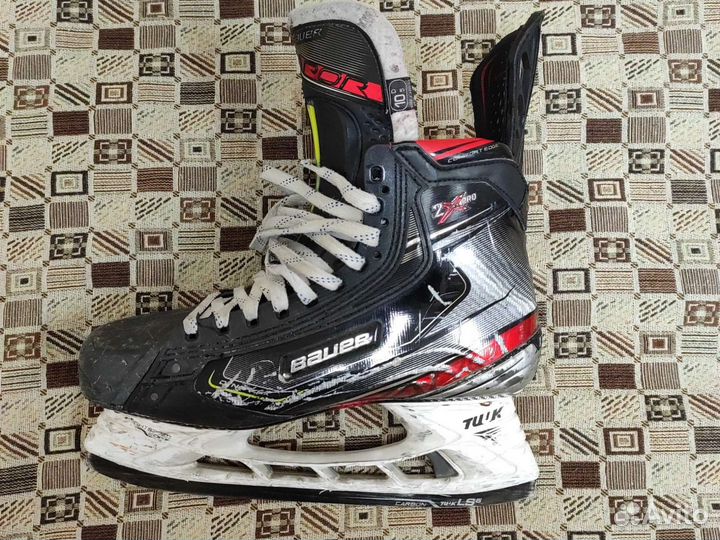 Хоккейные коньки bauer vapor 2x pro размер 10,5 d