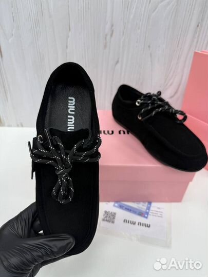 Кеды Miu Miu (36-40) на шнурках