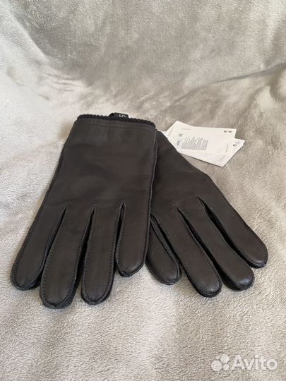 Перчатки кожаные