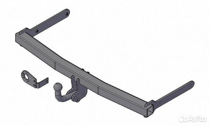 Фаркоп Volkswagen Tiguan (4WD) 2007-2016, Tiguan 2