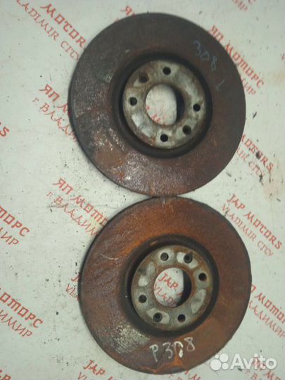 Диск тормозной передний Peugeot 308 хэтчбек EP6