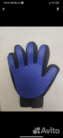 Перчатки вычесывать шерсть