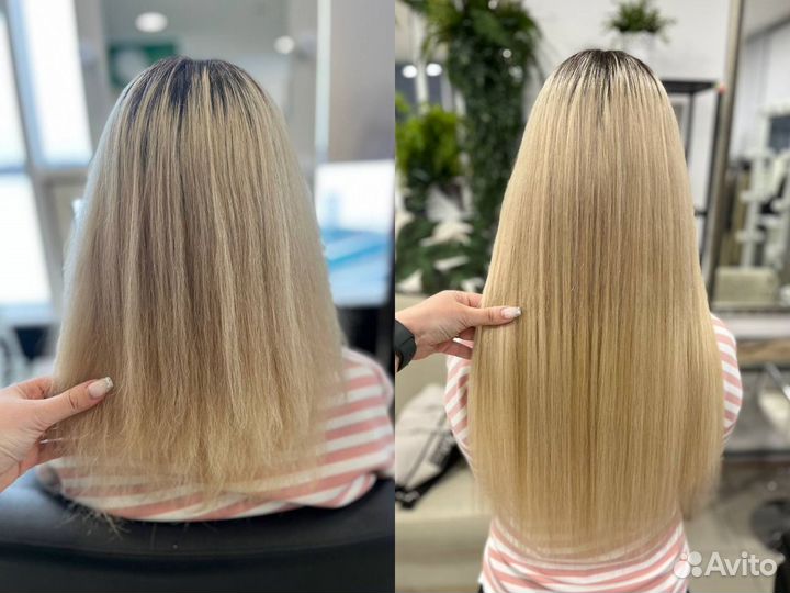 Безупречное наращивание волос