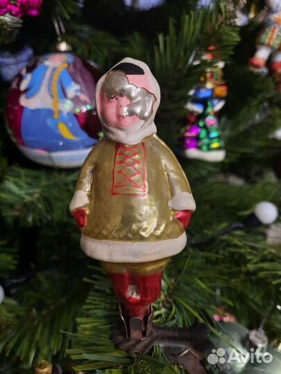 Елочные игрушки СССР
