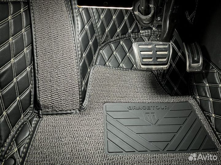 Автомобильные коврики 3D экокожа