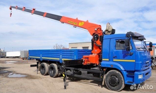 Водитель манипулятора кму Камаз канглим 7т