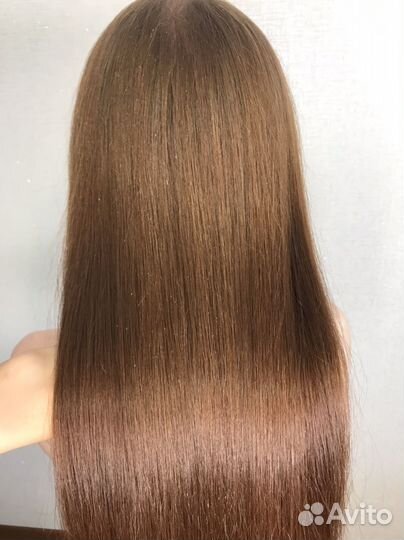 Модель на кератиновое выпрямление