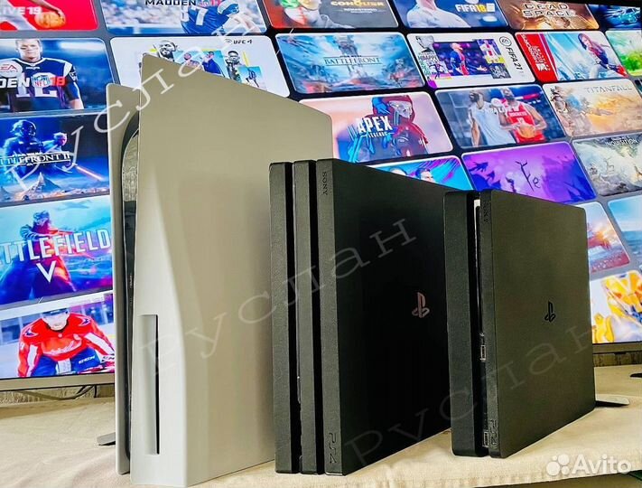 PS5/PS4/Slim/Pro (+40 Игр)