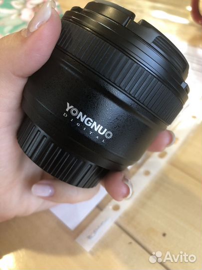 Объектив Yongnuo YN50mm F1.8 Nikon F