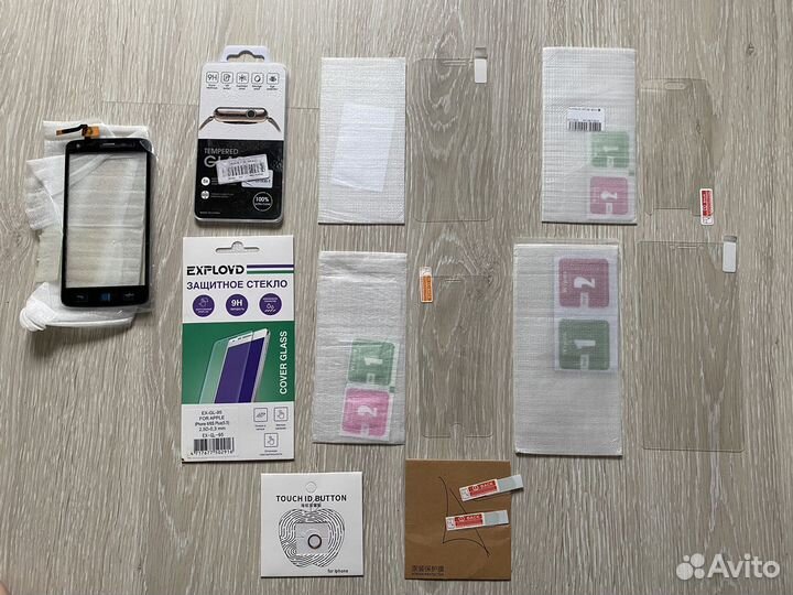 Защитные стекла, пленки и экраны (все сразу)