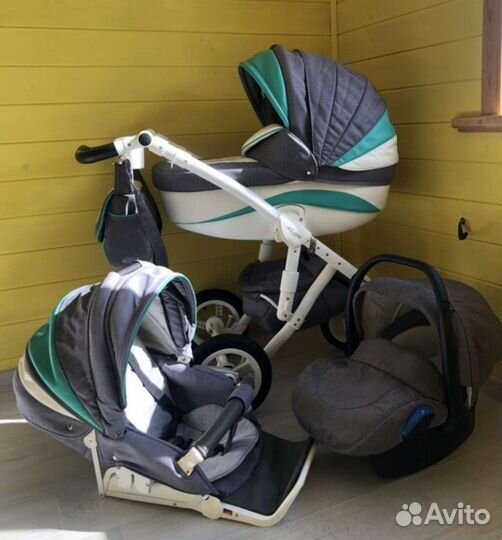 Коляска Adamex Barletta 3 в 1