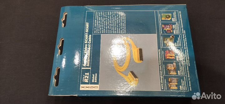 Audio/Video кабель scart/scart