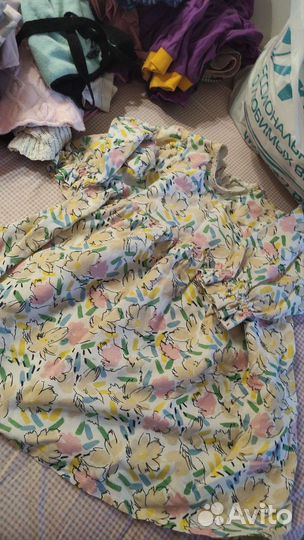 Вещи пакетом на девочку 122-128