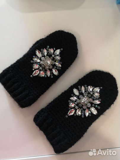 Варежки детские для девочки