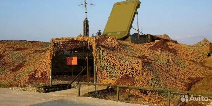 Маскировочная сеть (комплект) мкт-2П (Поле) 12*18м