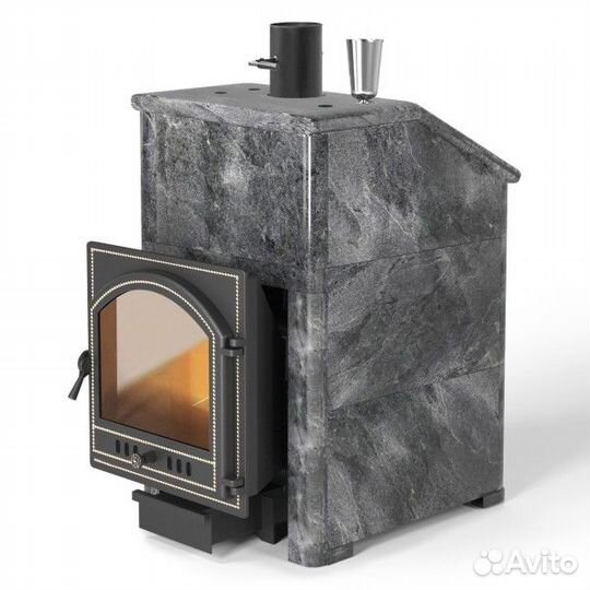 Банная печь Везувий Легенда Ретро 24 205 в облицов