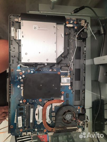 Ноутбук samsung np300e5a Разбор