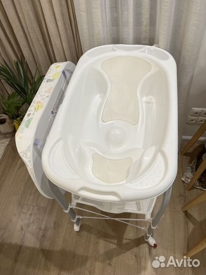 Пеленальный столик с ванночкой Cam Cambio