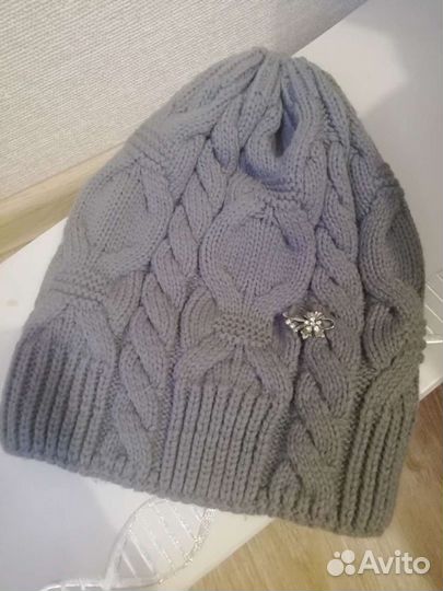 Шапка зимняя женская