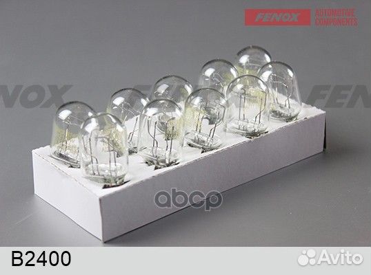 Лампа W21/5W 12V 21/5W B2400 fenox