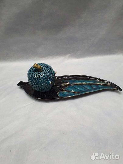 Дизайнерская Подставка яблоко и лист