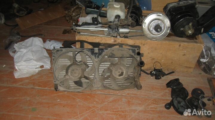 Радиатор с 2 электро вентиляторами нива шевралье