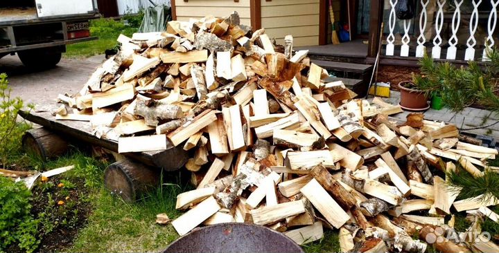 Дрова Осина навалом в Ленобласти любого объема